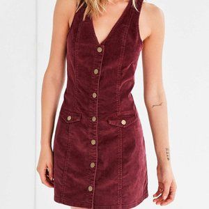 Cooperative Mini Corduroy Jumper Dress